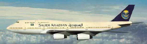 saudia airline, Boeing 747